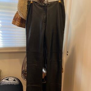 bebe leather pants
